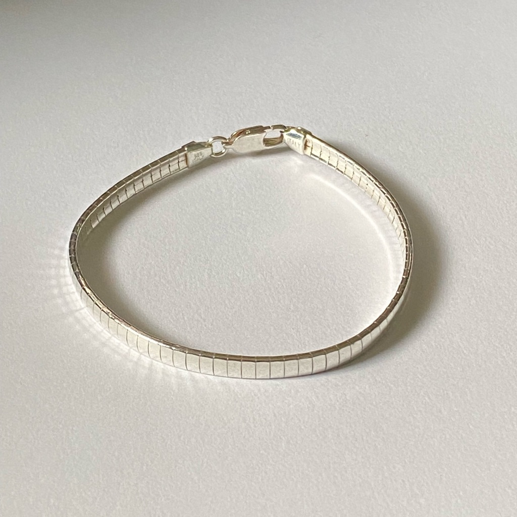 Vintage Italian Sterling Silver Bracelet